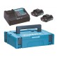 Makita POWERPACK komplekts DC10SB + 2x2 Ah  MAKPAC